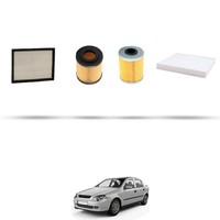 Hoffcar Wartungskit - 4 Filter Kompatibel Mit Opel Astra G 1.7 Cdti 59KW