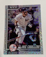 2026 Topps Celebration JOSE CABALLERO Confetti Parallel Card #88 Yankees