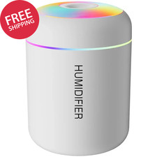 Portable Mini Air Humidifier USB Electric Aroma Diffuser Essential Oil Purifier