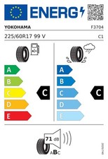 2x Sommerreifen - YOKOHAMA GEOLANDAR H/T G95A OE SUBARU OUTBACK 225/60R17 99V BS