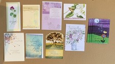 Lot Of 12 Sympathy Greeting Cards Various Makers