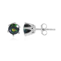 Mezezo Opal Sterling Silber Ohrringe