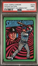 2024 Topps Chrome Shohei Ohtani Ultraviolet All Stars #UV-9 Dodgers PSA 9