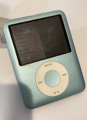 Apple iPod Nano 3rd Generation 8GB - Blue - Works Great | eBay