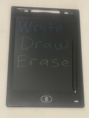 LCD Writing Tablet For Kids 8.5  Children Doodle Screen Drawing & Erase Slim New
