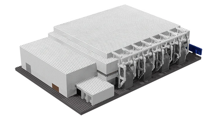 1980 Olympic Herb Brooks Arena Lake Plácid Miracle on Ice BRXLZ juego de construcción 12X Foto 3 de 4