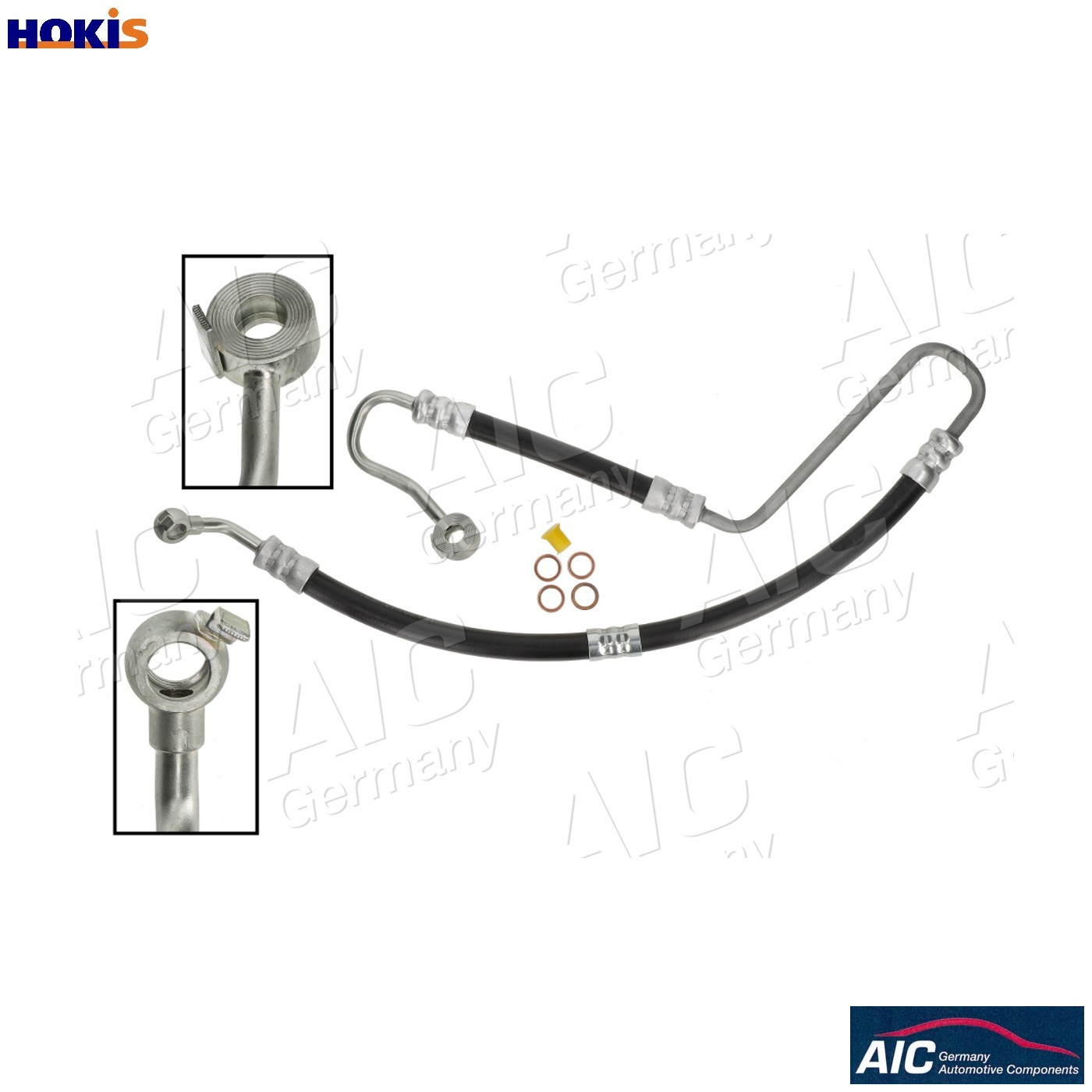 HYDRAULIC HOSE STEERING 58475 FOR MAZDA Y601/Y603/Y605/Y642 1.6L Z627 1.6L 4cyl