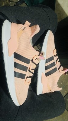 Adidas U_Path Run Orange And White Running Shoes. Size 9 W