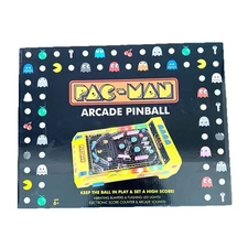 Ambassador Games: Pac-Man Arcade Pinball - Light & Sound Tabletop Game NEW