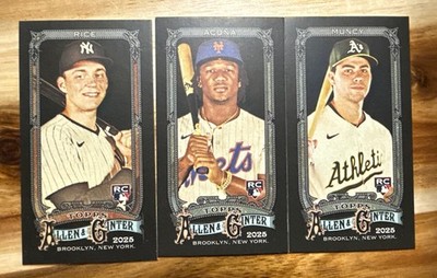 2025 Topps Allen & Ginter X MINI Card 1-350 U Pick Complete Your Set