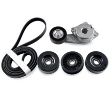 38274 Serpentine Belt Tensioner Kit with idler pulley Compatible with Ford Ex...