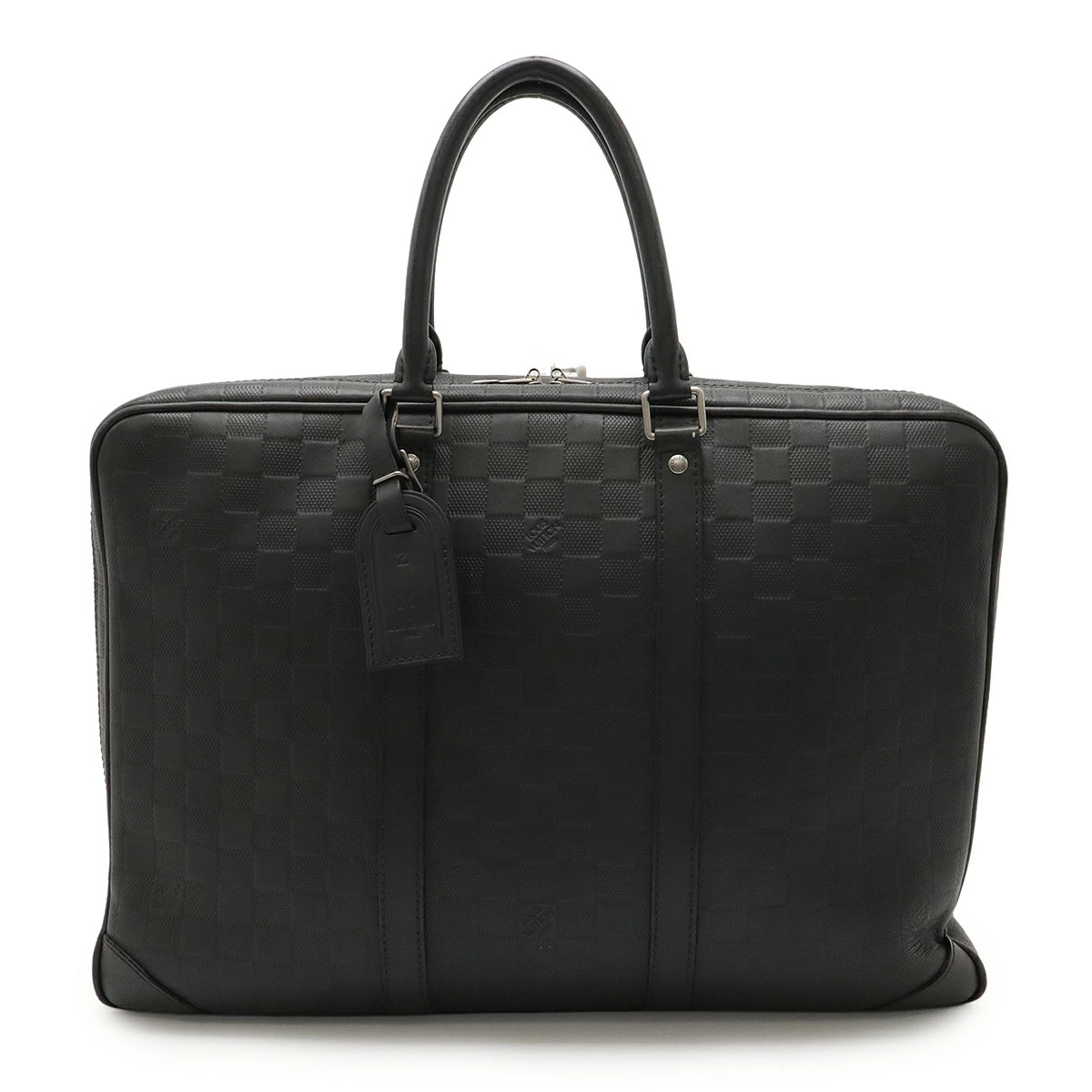 LOUIS VUITTON Damier Infini PDV Porte Document Voyage Briefcase Business Bag Ony