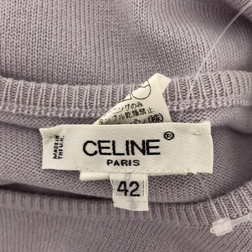 Auth CELINE - Purple Sweater - Picture 3 of 6