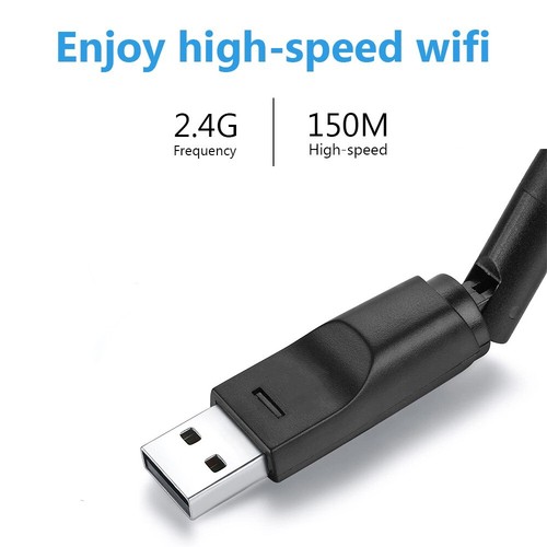 USB 150Mbps USB Wifi Adapter 150Mbps MT7601 Network Card for Computer/Phone - Picture 10 of 14