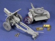 Resicast 1/35 QF (Quick Firing) 4.5 inch Howitzer & Limber (w/Brass Ammo) 351217