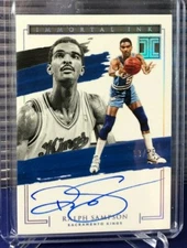 2020/21 Panini Impeccable 'Immortal Ink' RALPH SAMPSON AUTO #13/25 Made Kings 