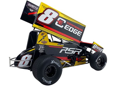 Winged Sprint Car #8 Cory Eliason ''Commercial Edge'' RSR 2024 1/18