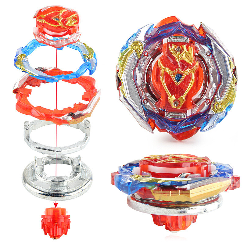 Beyblade MQ/B-201 Flame Zest Achilles Fusion Masters Gyro