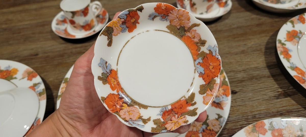 SALE⬇️Haviland France プレート　5枚　Limoges Antique Haviland Limoges Oval Platter / Sonderburg Pattern