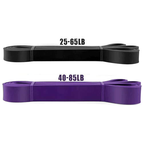 Heavy Duty Resistance Band SET POWER Loop Exercise Yoga Gym Fitness Workout Band - Picture 18 of 26