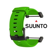 New 24mm SUUNTO Core Rubber Strap Green Diver Watch Band PVD Adapter Set