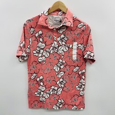 Goodfellow  Co Mens Small Regular Fit Short Sleeve Slub Jersey Polo Shirt 2369