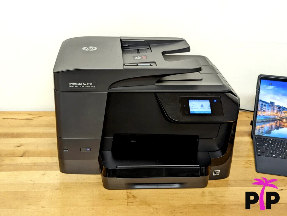 HP OfficeJet Pro 8710 All-in-One Wireless Printer - FULLY TESTED - Image 2 of 4
