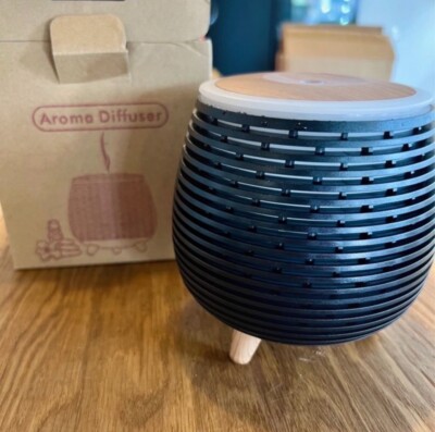 Diffusor für ätherische Öle schwarz Aromadiffuser USB-Diffuser Aromatherapie