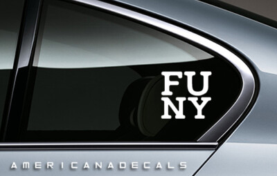 FUNY 5x5 4 PACK Vinyl Decal | eBay