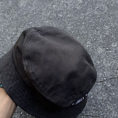 Vintage Stüssy Capz Bucket Hat Black Small/Medium | eBay