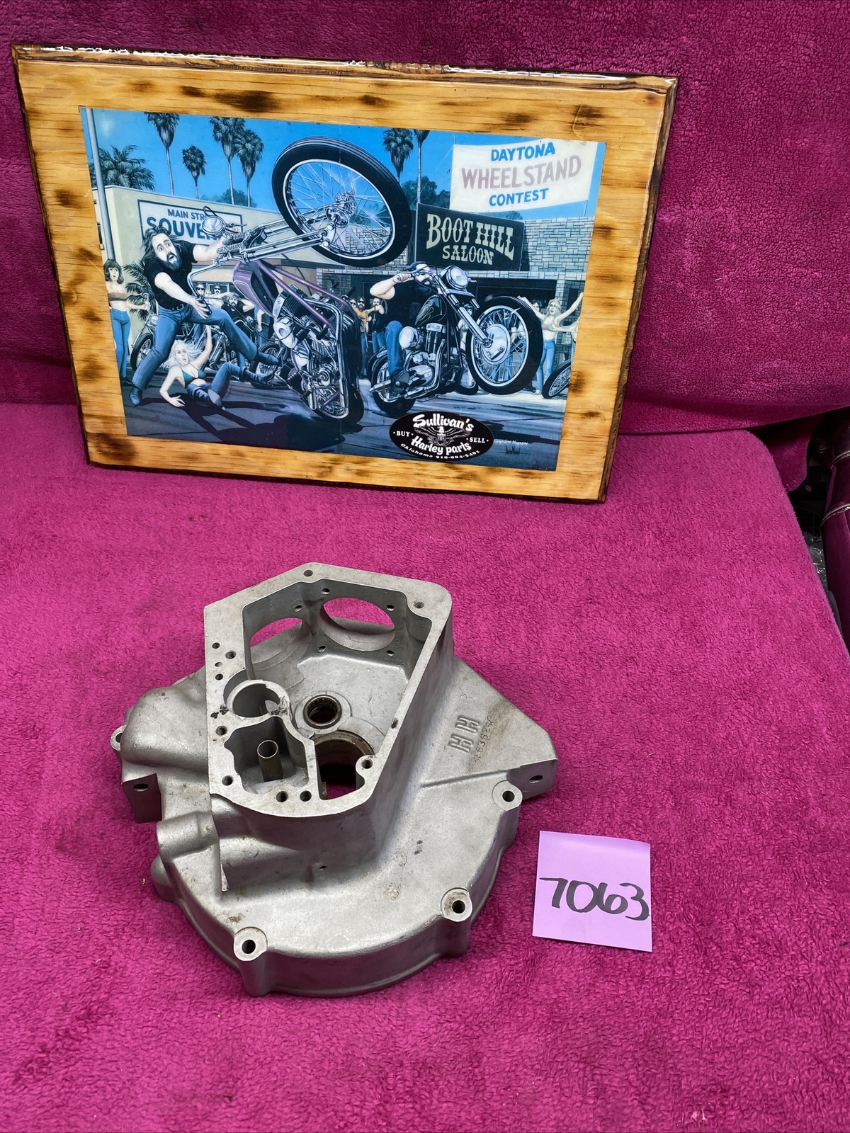 harley shovelhead evo right side case house of horsepower engine motor