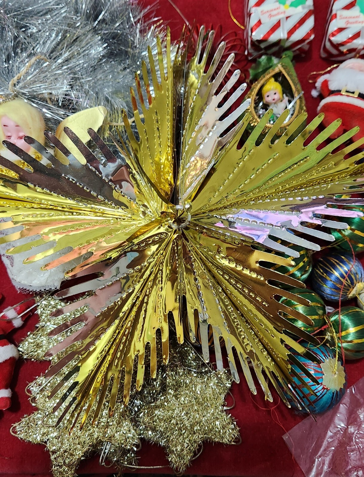 Vintage Christmas Decorations Lot 34 Piece's eBay