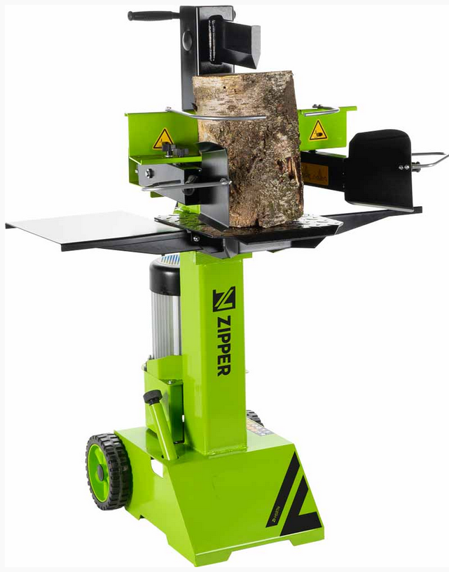 Zipper Vertical Log Splitter HS8TN 8T 500mm Length 3kW 240V 16A Heavy Duty