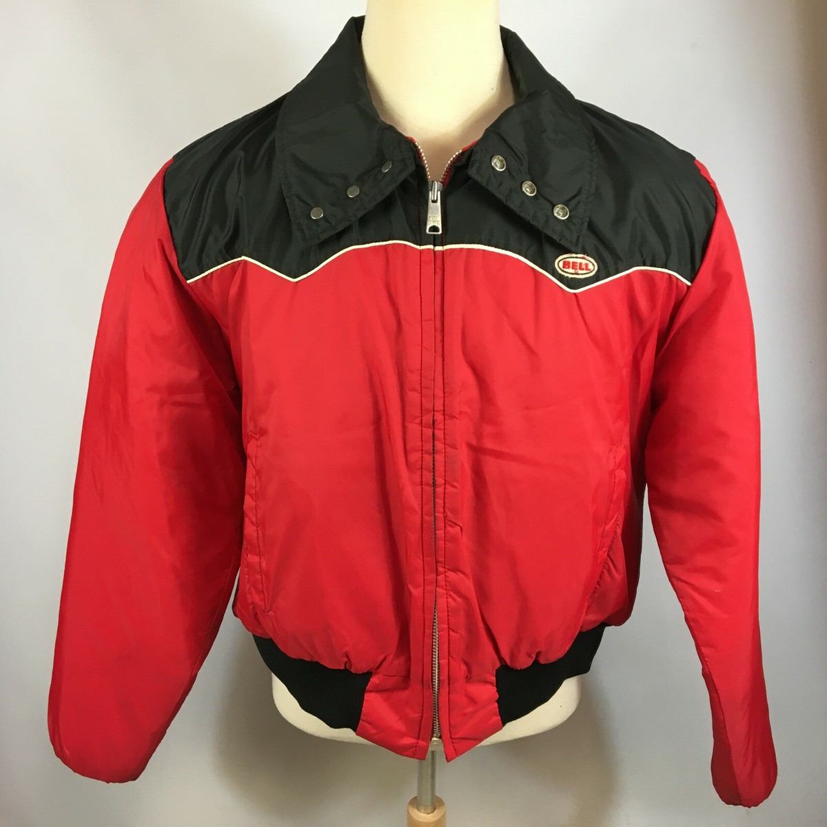 Rare Vintage 70s 80s Bell Helmets Racing Coat Jacket Motorcycle  