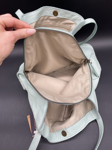 American Leather Co. Liberty Shopper In Morning Mist - Teal Blue Schultertasche - Bild 14 von 17