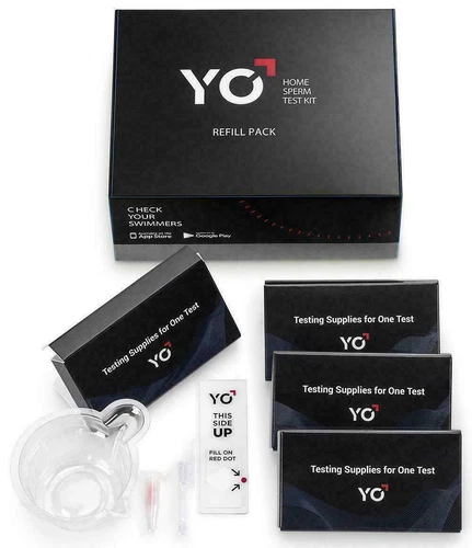 Yo Home Sperm Test Refill Pack 12 Tests For All Samsung & Apple Spern Analyzer!!