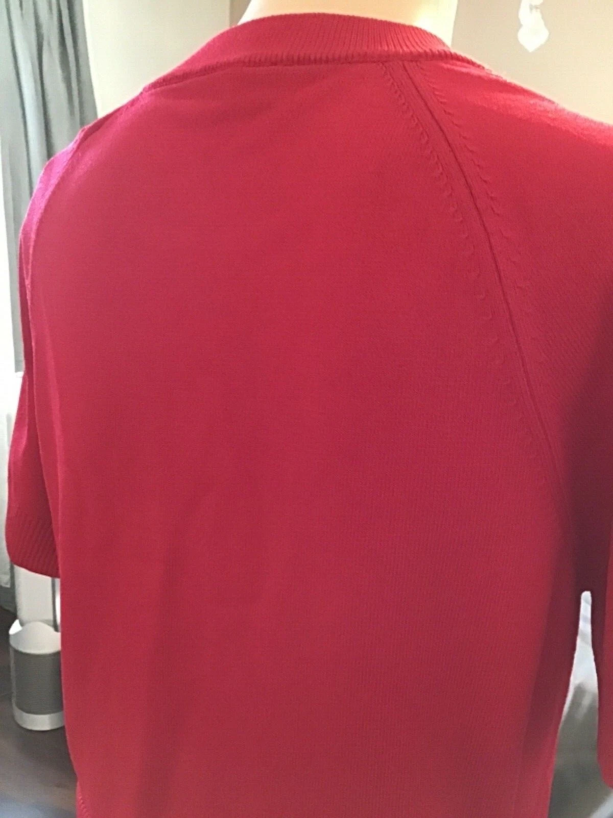 Abito corto Valentino rosso svasato rosso nuovo con etichette taglia M