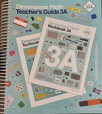 Dimensions Math, Teachers Guide 3A - Spiral-b...