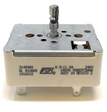 Infinite Switch Range Whirlpool Direct Replacement FSP OEM Invensys WP3149400 WP