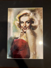 MARILYN MONROE RED DRESS 1951
