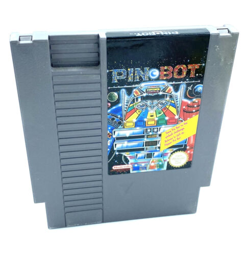 Pin Bot jeu Nintendo NES PAL Cartouche Cassette Retrogaming - Photo 1/1