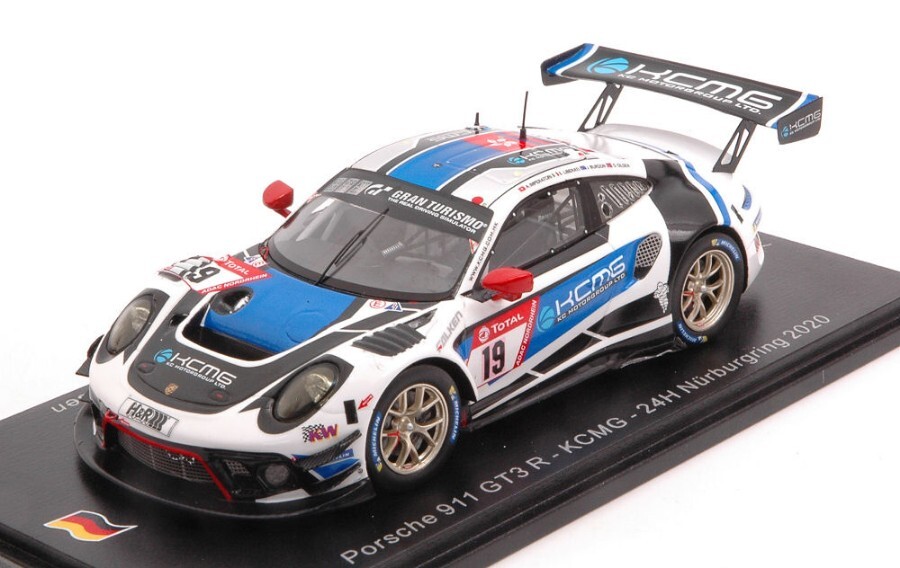 ミニカー Spark SCG 007C 1/43 Nurburgring 2020 Model car scale 1:43 Spark PORSCHE 911 GT3 24H NURBURGRING