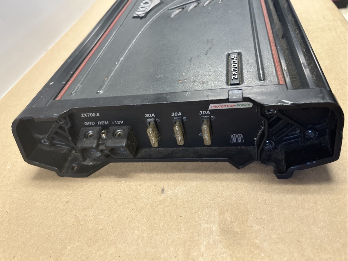 Kicker ZX700.5 5-Channel Car Stereo Amp Amplifier | eBay Kicker ZX700.5 5-Channel Car Stereo Amp Amplifier | eBay