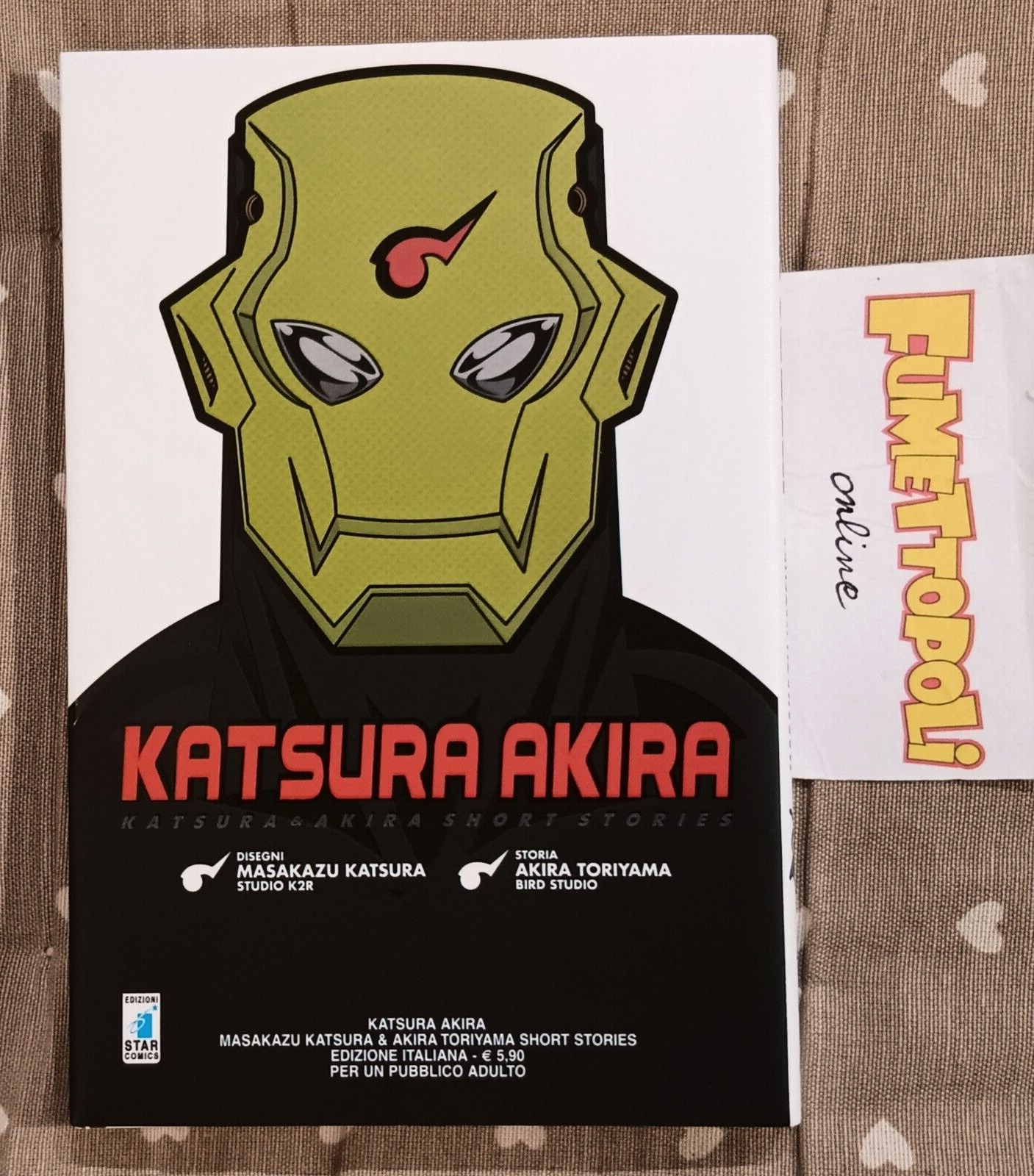 KATSURA AKIRA SHORT STORIES volume unico EDIZIONI STAR COMICS 2014 raro NUOVO
