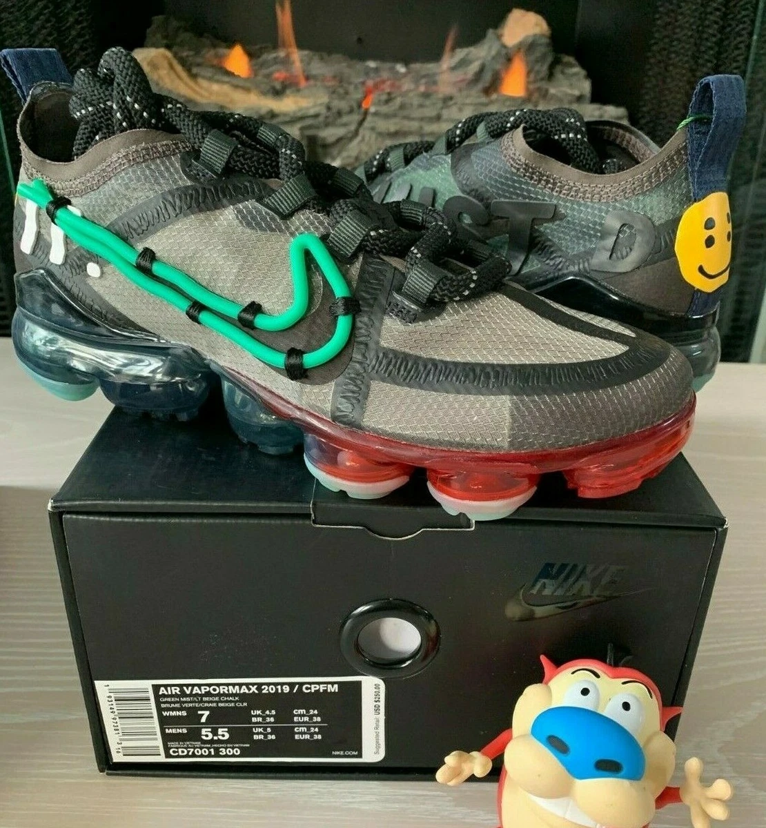WMNS NIKE AIR VAPORMAX 2019 CACTUS CPFM | angeloawards.com