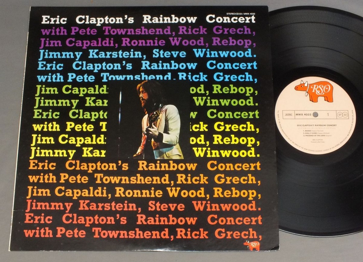 ERIC CLAPTON/ERIC CRAPTON`S RAINBOW CONCERT JPN MWX4032 | eBay