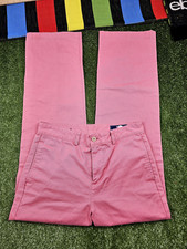 vineyard vines youth chino pants flat front size 18 pink coral golf classic fit