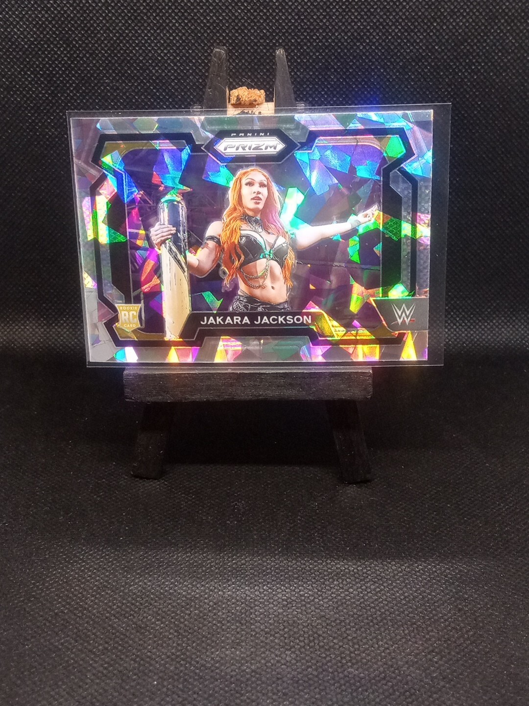2024 Panini Prizm WWE - Ice Prizm #12 Jakara Jackson (RC)