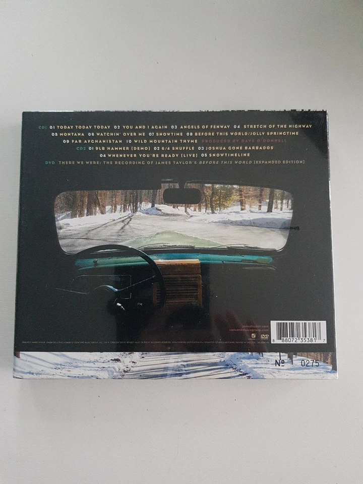James Taylor - Before This World [2x CD + DVD Ltd Collectors Edition] NEW SEALED - Image 2 of 2