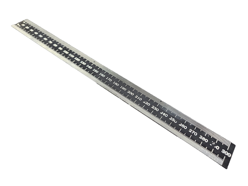 SPI 13-899-0 12" Tempered Machinists Rule Rigid 12"/300MM English/Metric - Picture 2 of 6
